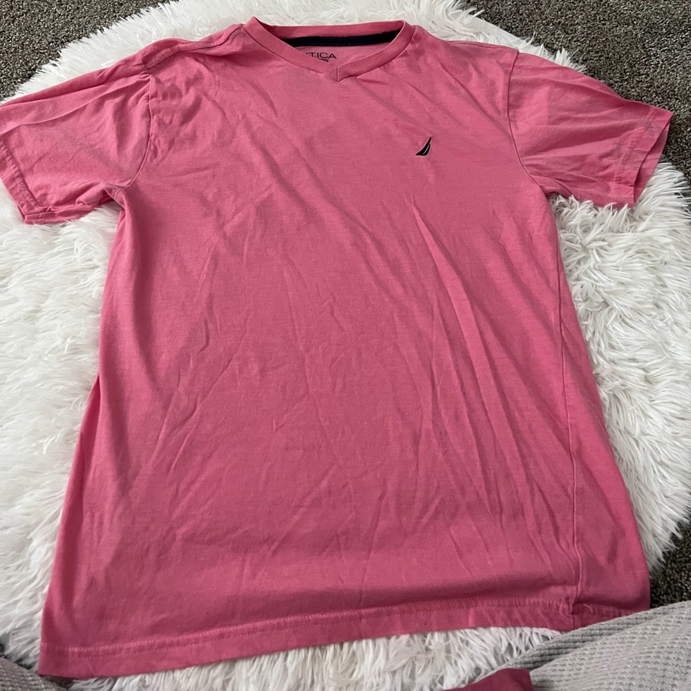 Plain Mini V Neck Tee